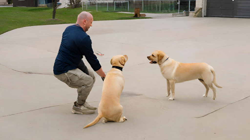 Basic Commands Labrador Training Image