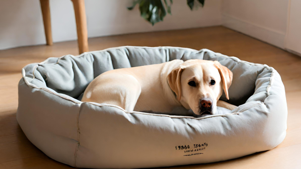 Comfortable Dog Labrador Bed Image