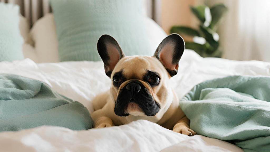 Cozy Bed French Bulldog Image