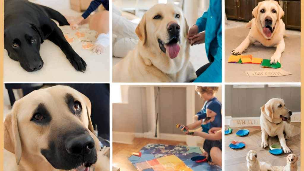 Family Activities For Labrador dog Image