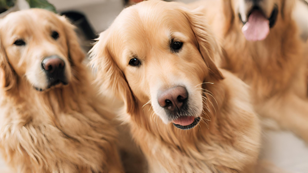 Golden retrievers have an exceptional sense of smell