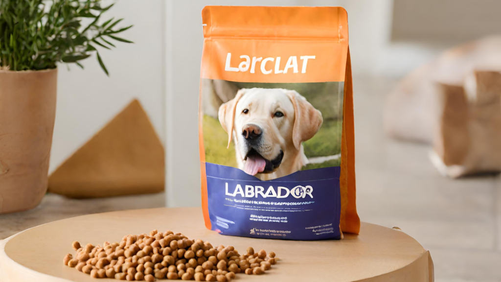 High-Quality Labrador Dog Food Image