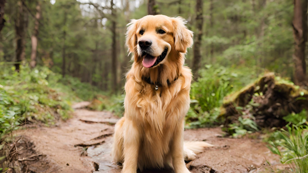 Hiking is a fantastic way to engage your golden retriever