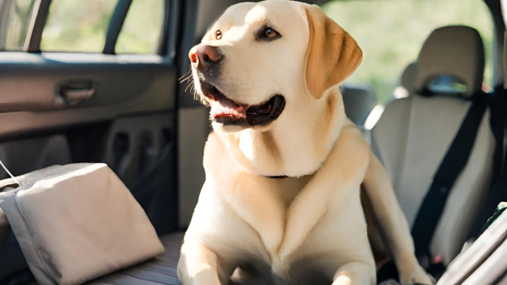 Labrador keep your Lab safe and happy while on the move Image