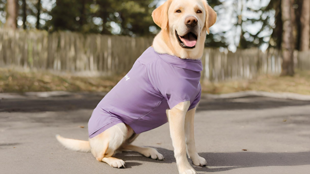 Pawsome Athleisure Wear for Active Labrador Behavior Image