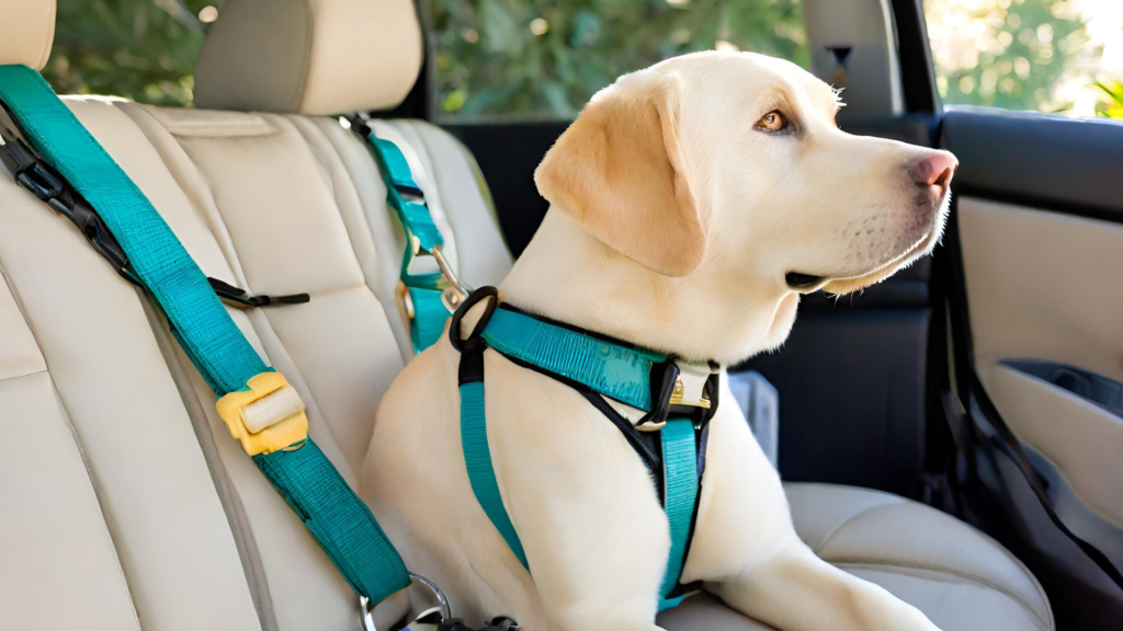 Safety Harness for Car Travel Labrador Image