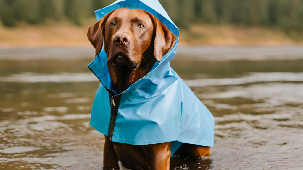 Stylish Rainwear to Make a Splash for Labrador Image