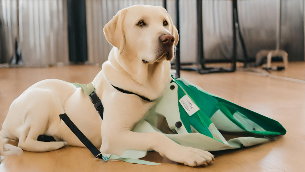 Sustainable and Eco-Friendly Fashion Choices Labrador Training Image
