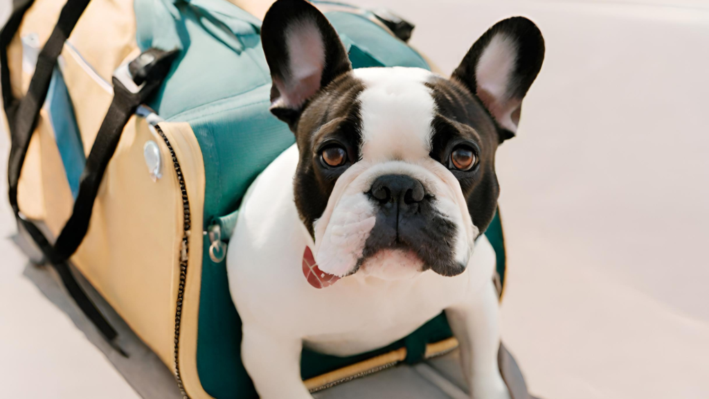 Travel Carrier French Bulldog Image