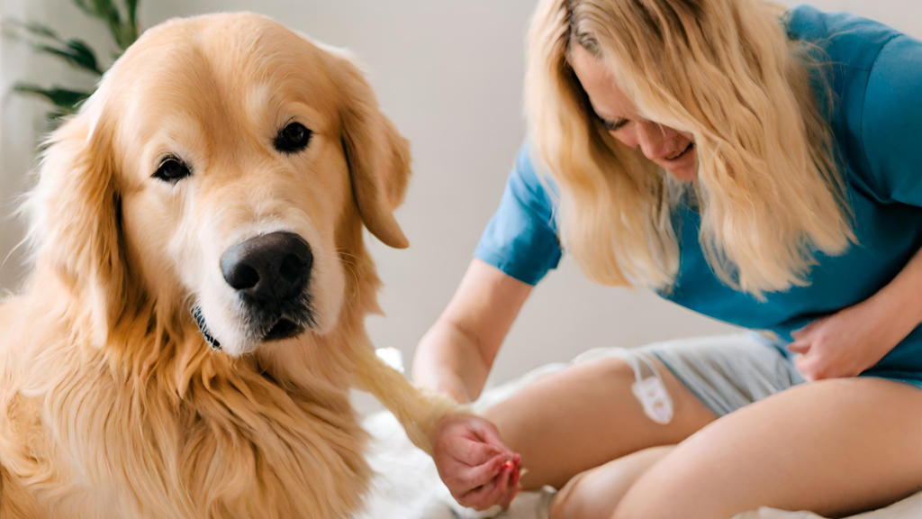 Caring for a Golden Retriever's Coat Image