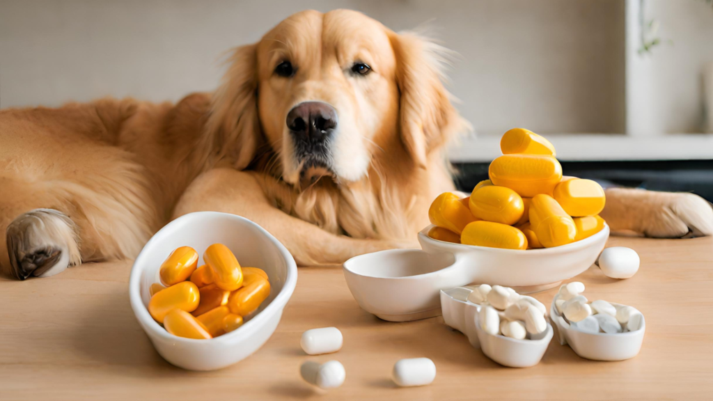 Essential Vitamins and Minerals Golden Retriever's Image