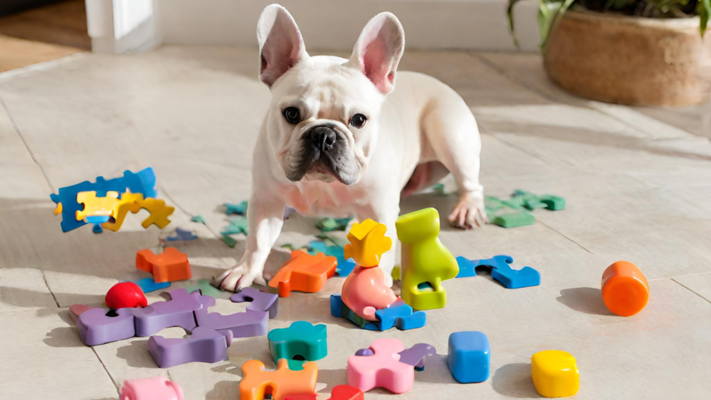 Puzzle Toys Mental Workout for Curious Minds French Bulldog Image